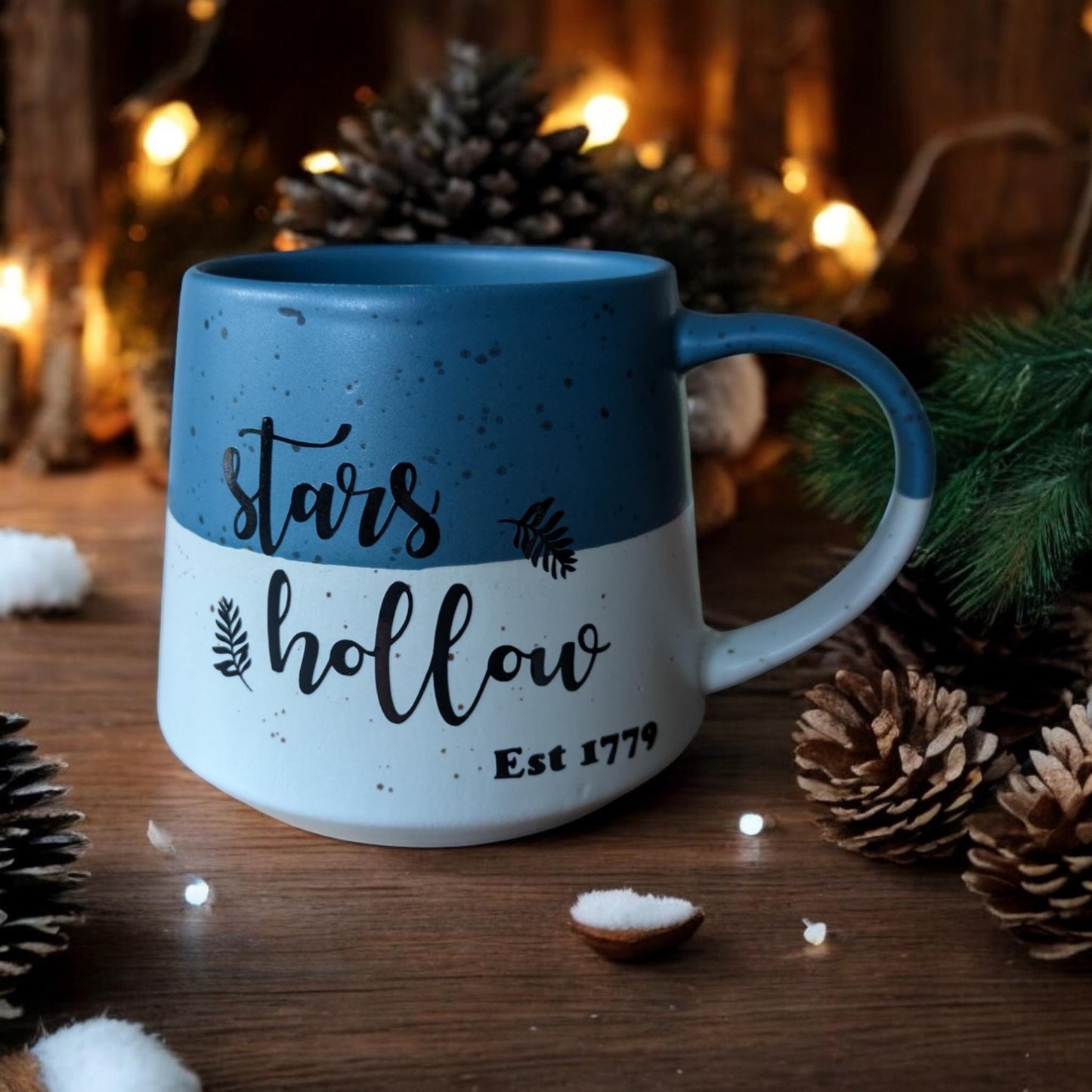 Stars hollow autumn mug