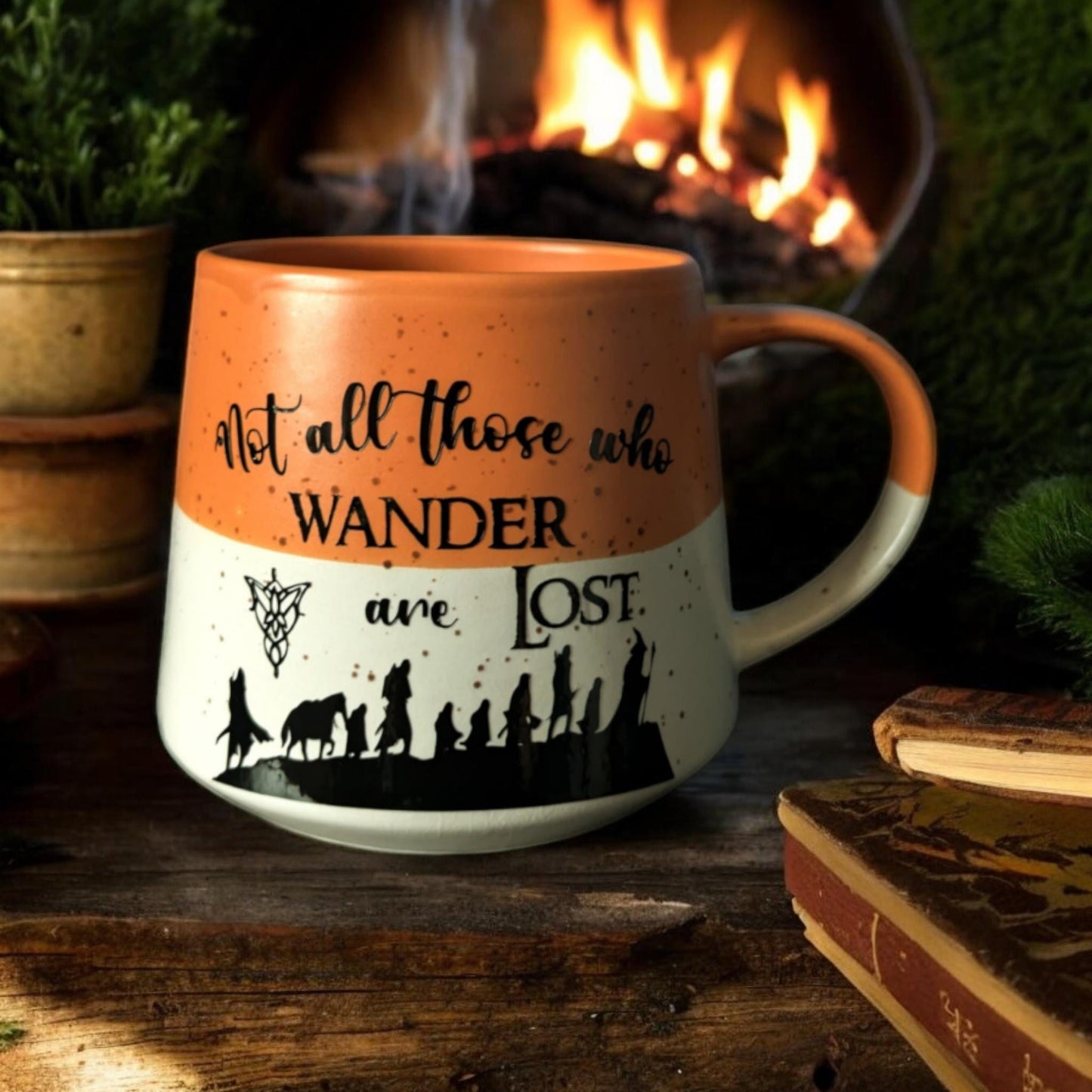 Not all those who wander Lord of the rings mug
