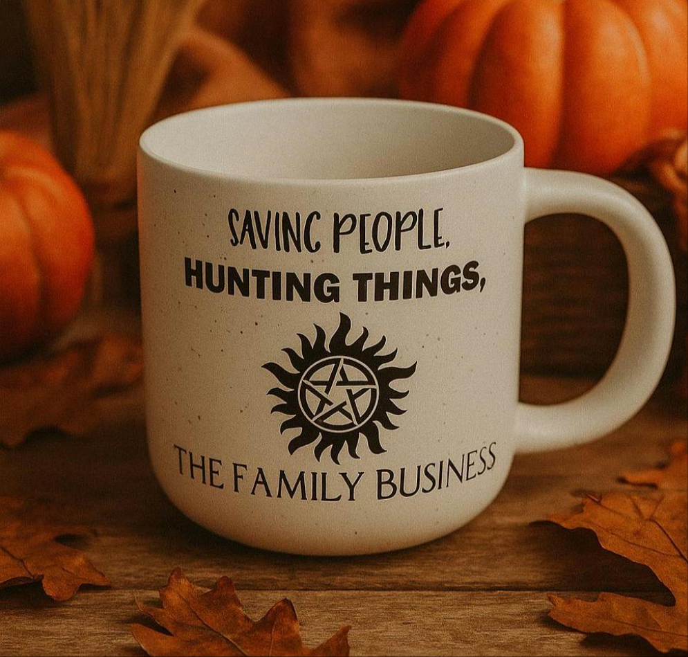 Saving People Hunting Things Supernatural Ceramic Mug