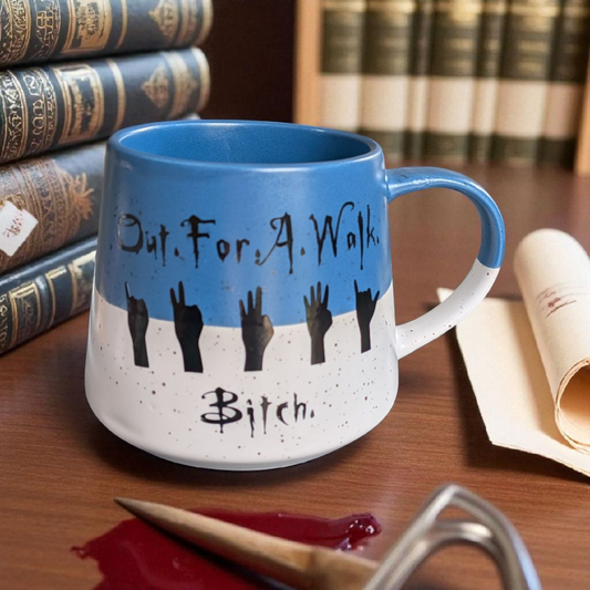 Out for a walk bitch - Buffy inspired mug