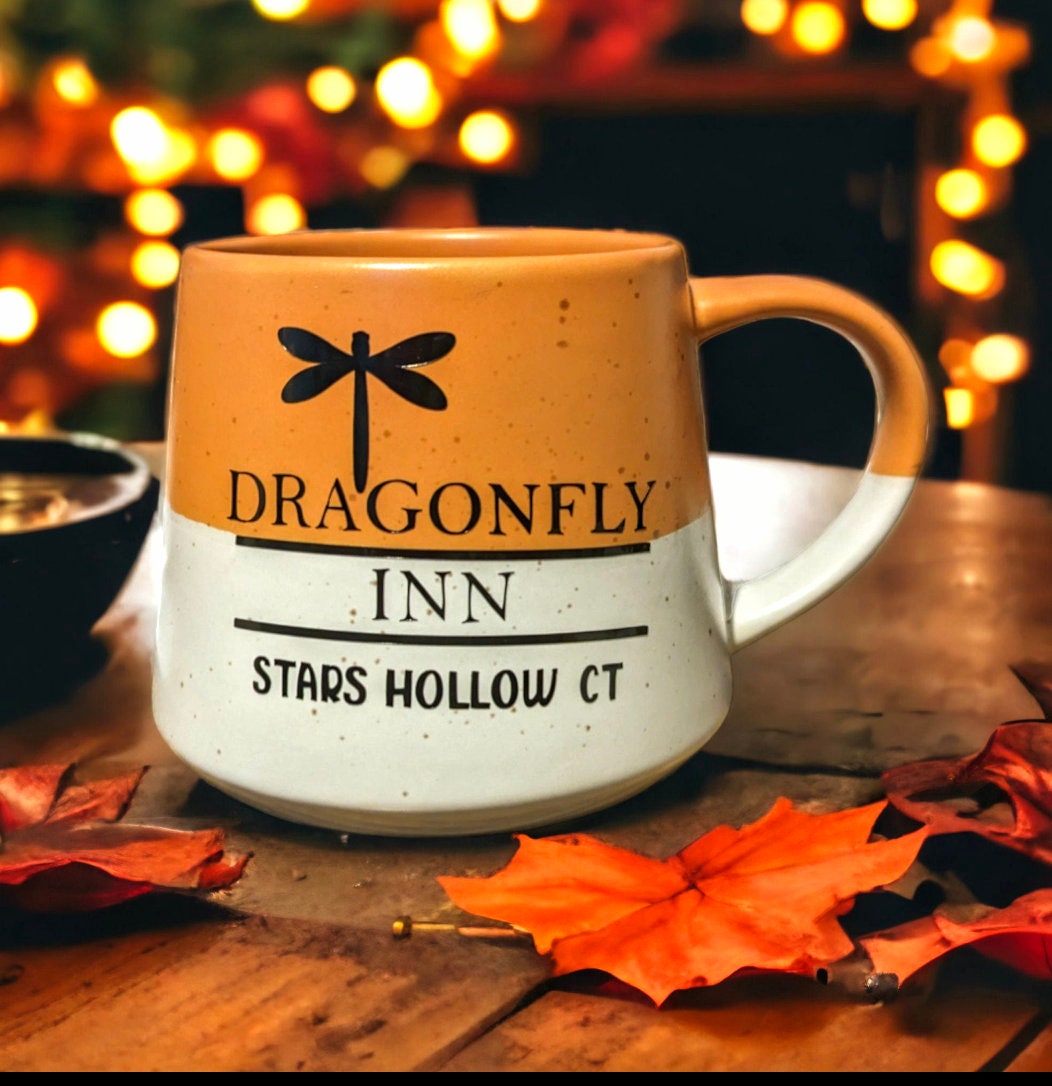 Dragonfly inn stars hollow mug 