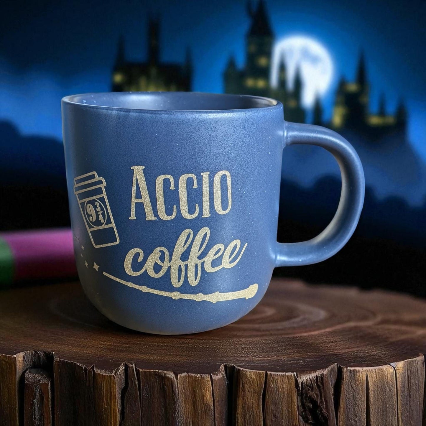 Harry Potter accio coffee mug