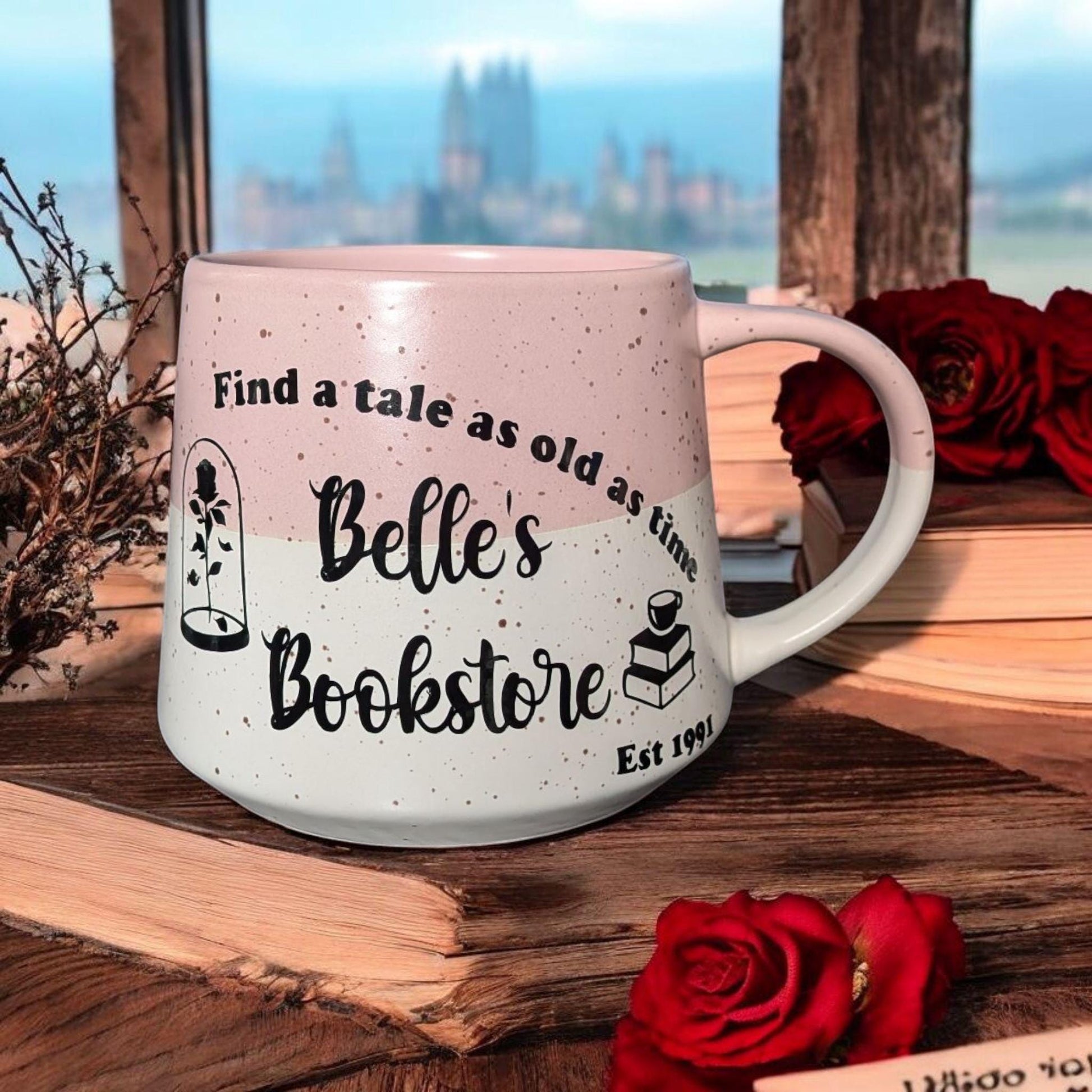 Disney Belle's Bookstore Mug 