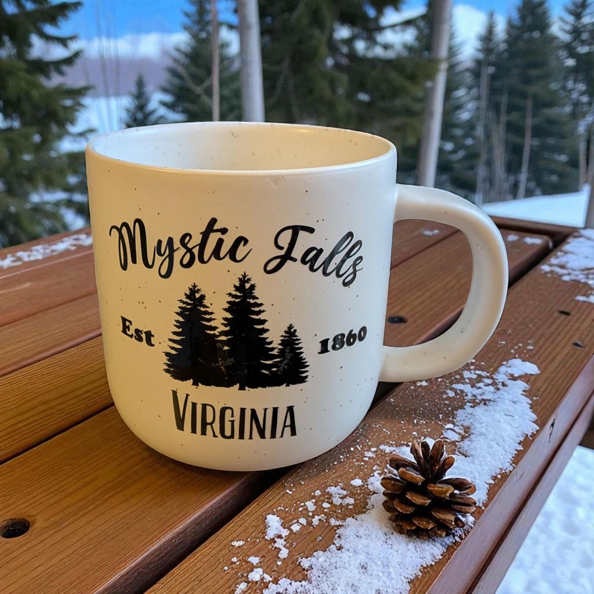 Mystic Falls Vampire Diaries mug