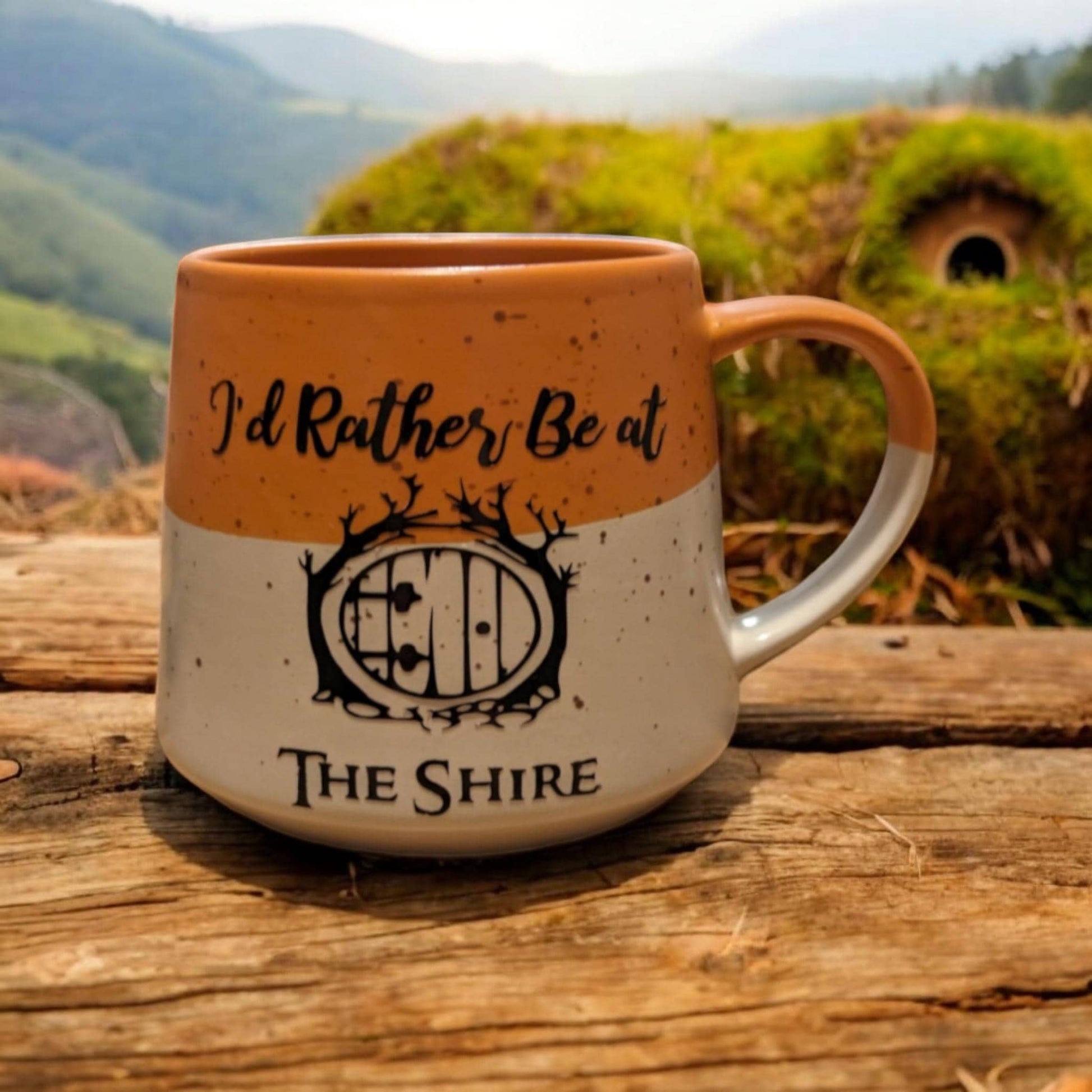 If rather be at The shire lord of the rings mug 