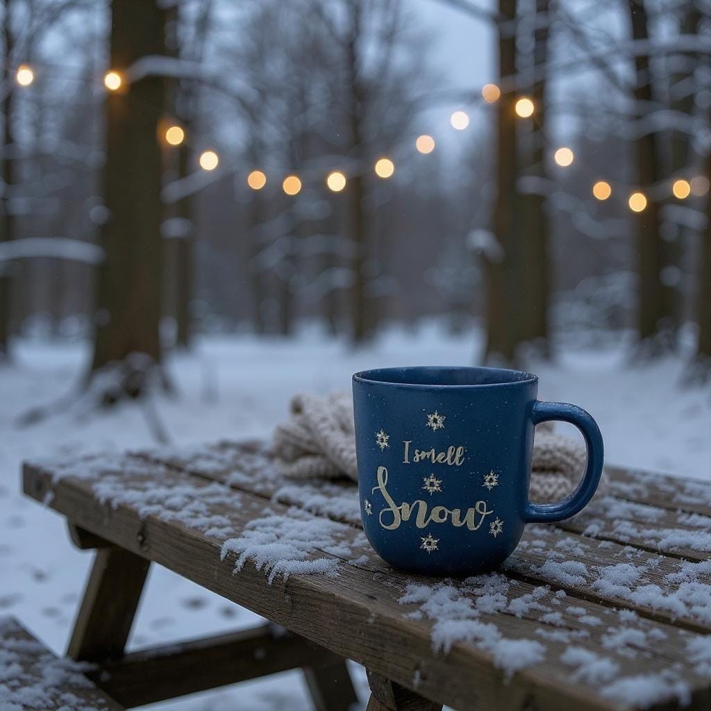 I smell snow mug