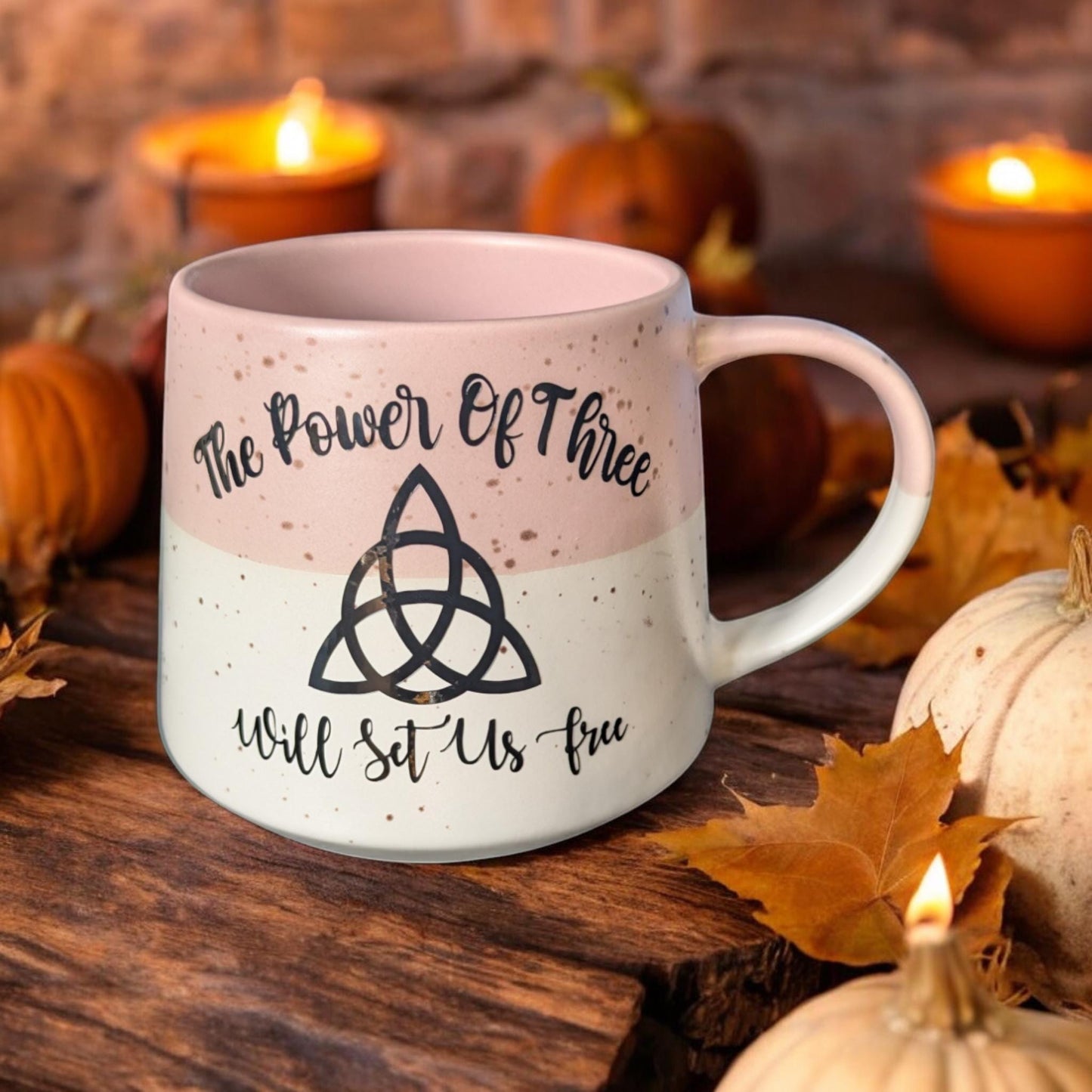 The power of three charmed mug 