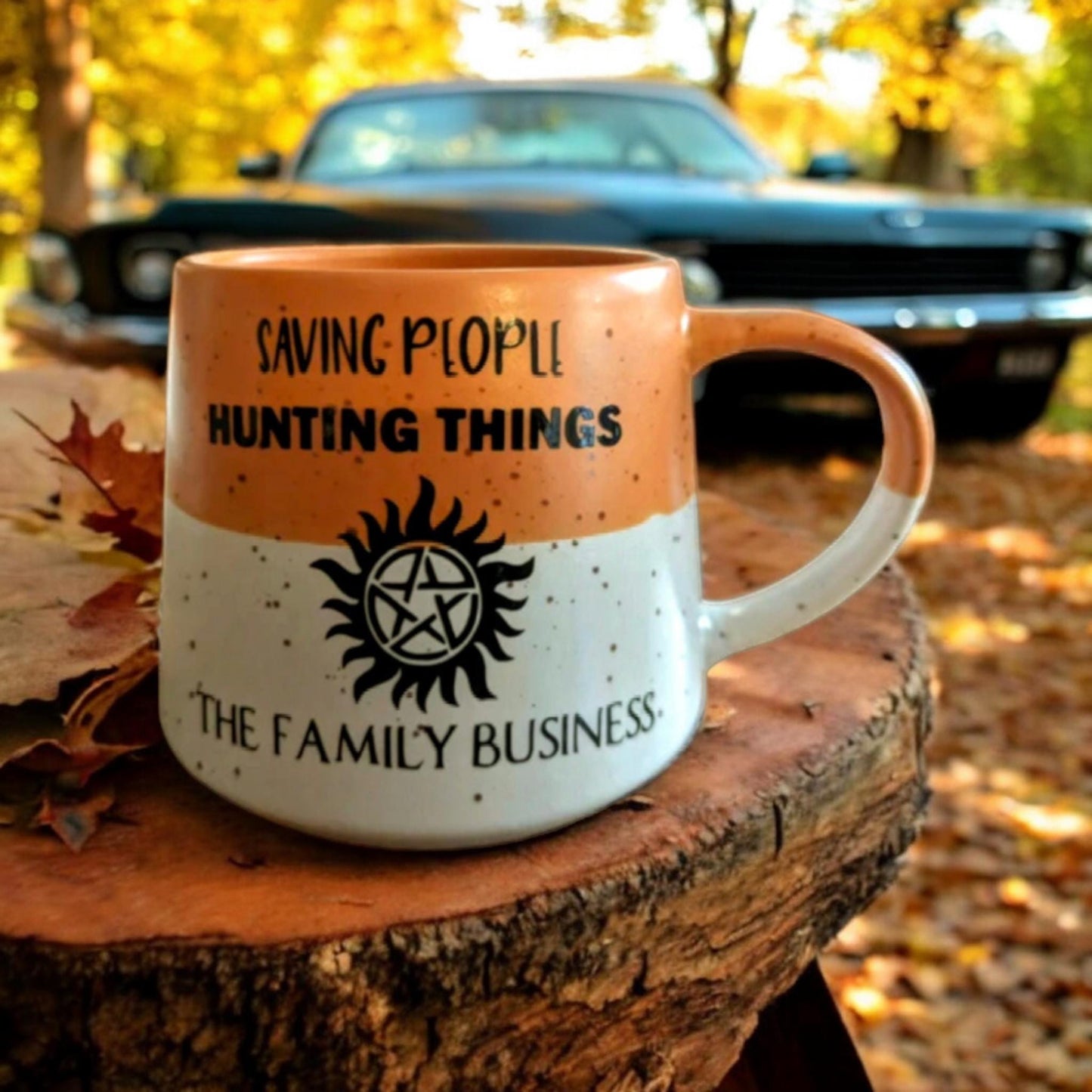 Supernatural TV show mug