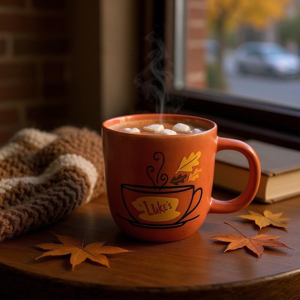 Luke's Diner Gilmore girls mug