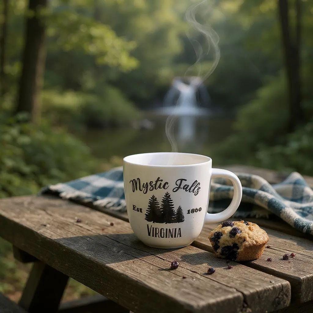 Mystic Falls Vampire Diaries mug