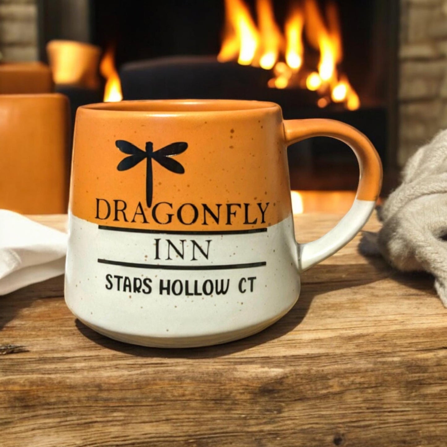 Dragonfly inn mug 