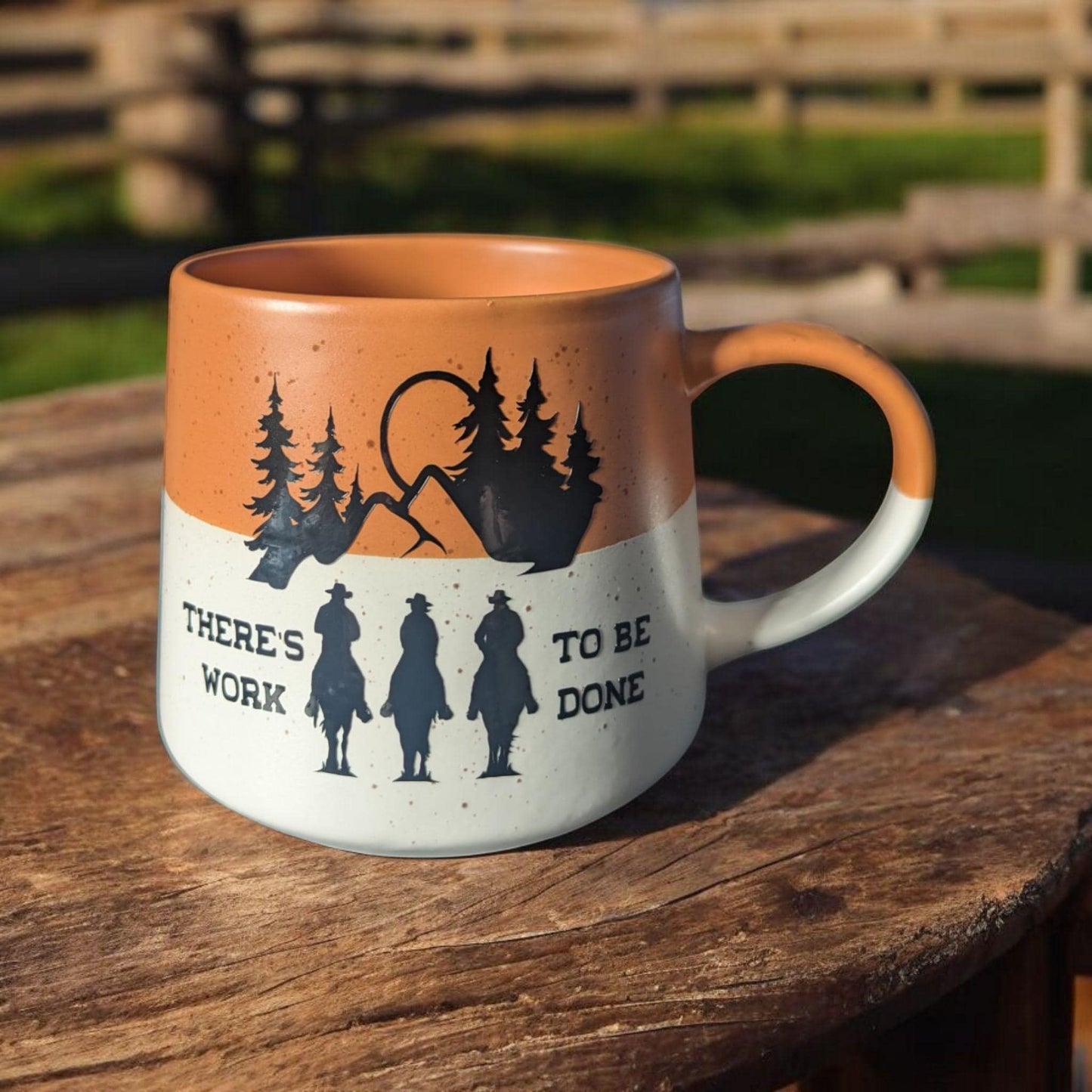 Yellowstone autumn mug