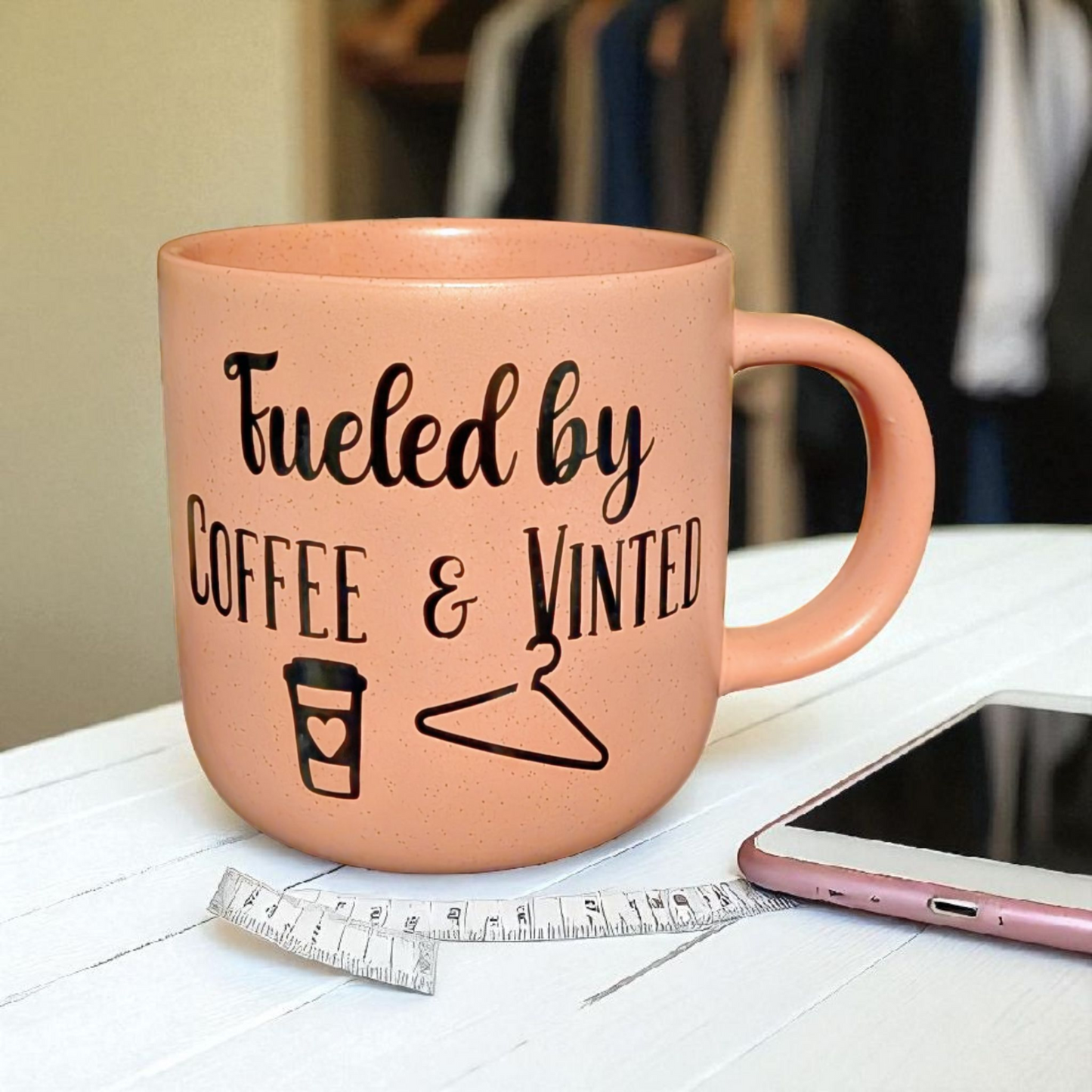 Fueled by Coffee and Vinted Mug