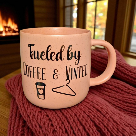 Fueled by Coffee and Vinted Mug