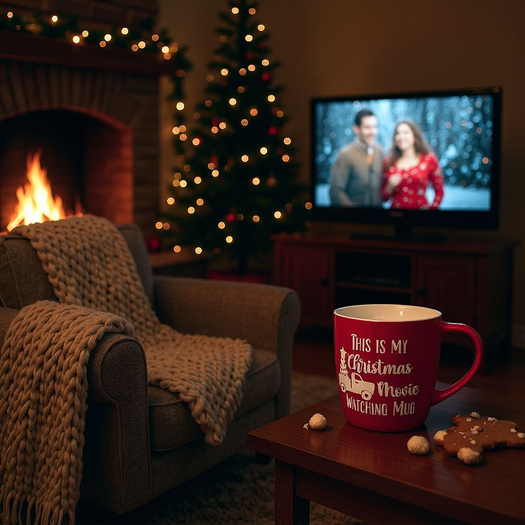 This is my Christmas movie watching mug
