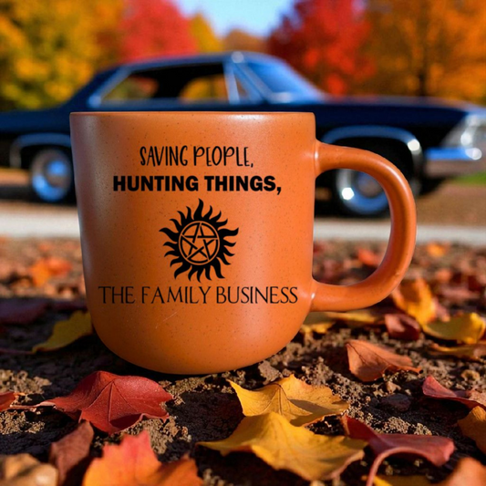 Saving People Hunting Things Supernatural Ceramic Mug