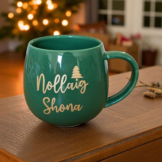 Nollaig Shona Irish Christmas mug