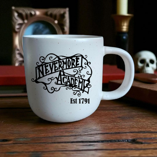 Nevermore academy Wednesday Addams mug 